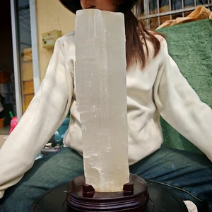 19.91LB Natural Crystal Gypsum Specimen Mineral Reiki healing - Picture 1 of 23