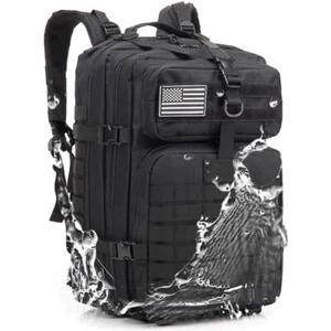 50L Large Tactical Military Backpack Waterproof Rucksack Hiking Laptop Backpack - Picture 1 of 47