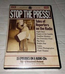 STOP THE PRESS! Night Beat, Big Story, Deadline Mystery, Classic Radio 8 CD Set - Picture 1 of 10