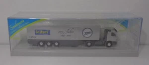 % - Kibri H0 22500 MB Actros 2 ejes con semirremolque maleta NUEVO & EMBALAJE ORIGINAL - Imagen 1 de 2