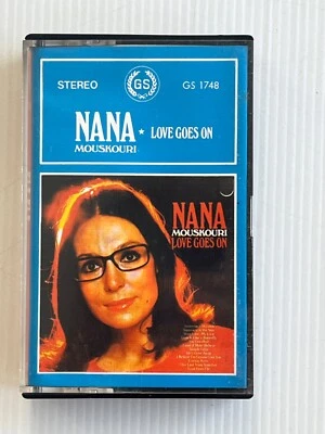 Nana Mouskouri Love Goes On Cassette Tape Rare - Image 1 of 4