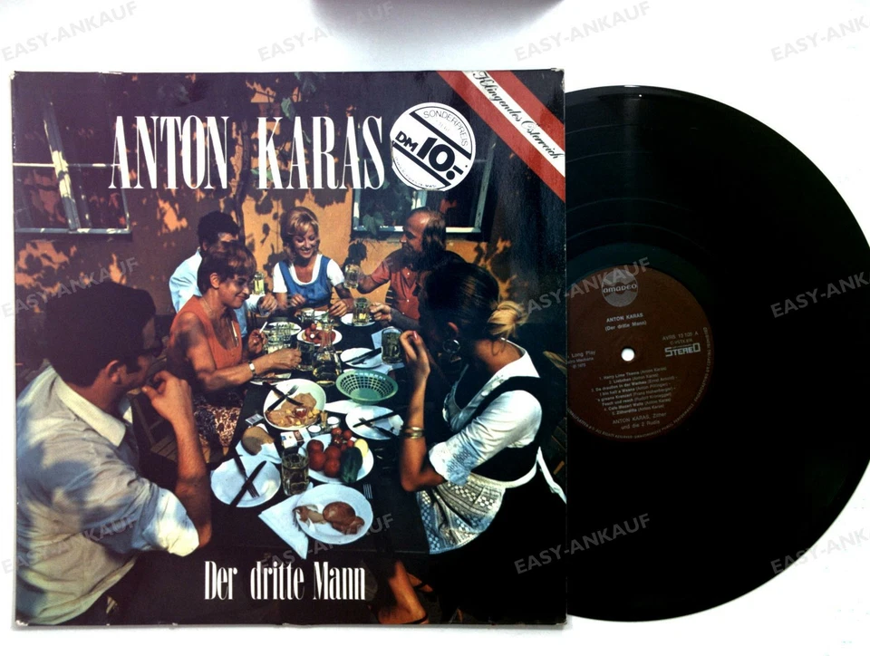 Anton Karas - Der Dritte Mann AUT LP 1967 Stereo ' - Image 1 of 1