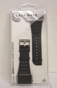 Case-Mate - Vented Smartwatch Band for Apple Watch 42mm/44mm - Black - CM032791 - Picture 1 of 1