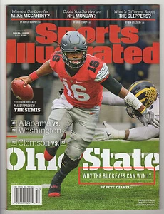 J.T. BARRETT COLLEGE FB FLAYOFF PV SPORTS ILLUSTRATED NEWSSTAND EDITION NO LABEL - Bild 1 von 1
