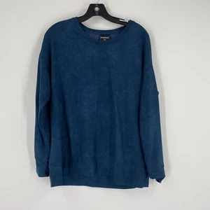 32 Degrees Heat Damen Sweatshirt Rundhals Langarm Fleece gefüttert blau M - Bild 1 von 4
