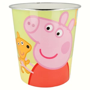 PEPPA WUTZ - Peppa Pig - Cestino Pattumiera Secchio Portaoggetti Cameretta Bambini - Foto 1 di 2