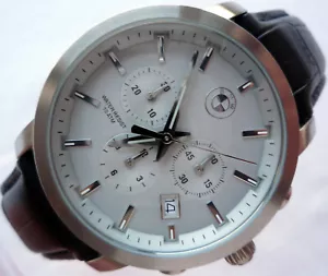BMW Classic Collection Sport Car Accessory Design Swiss Movt Chronograph Watch - Picture 1 of 24