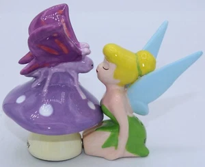 Disney "Life According to Tinker Bell" Salt & Pepper Shaker Set Magnetic - Picture 1 of 15