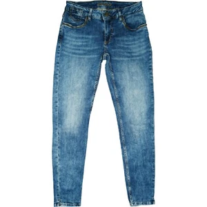 BLUE FIRE 36 Jeans Hose blau Damen Strech Chloe Skinny low Rise Nieten S W28 L29 - Bild 1 von 5