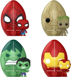 Funko Pocket Pop Egg Marvel Avenger Collectible Vinyl Egg and Figure - Set of 4 - Picture 1 of 19
