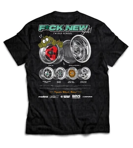 JDM T-Shirt T-Shirt KYUSHA SSR Rays Modena Rays Advan Hayashi A3a mk2 Räder - Bild 1 von 7