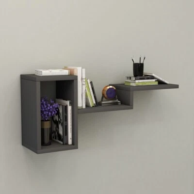 Mensola Sospesa Design Moderno 78x20x33 Berry Vari Colori - Immagine 1 di 3