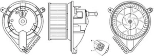 MAHLE Innenraumgebläselüfter AB271000S für MB SPRINTER etc - Bild 1 von 3
