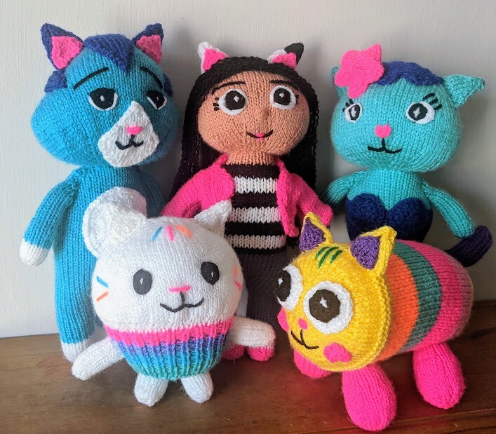 Cartoon Knitting Patterns Knitted Things Vector Images | Depositphotos