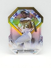 2022 Topps Series 1 RICKEY HENDERSON Diamond Greats Die Cuts #20 Non Auto Mint