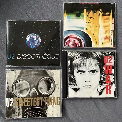 U2 CD Paket | Album War (1983) + 3xMaxi CD; Brit Pop, Bono, Sunday Bloody Sunday - Bild 1 von 4
