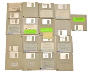 Lote 17 Disquetes De Colección 3.5" HP 1650A/1651A 1671G VME/VXI Archivos de Prueba de Configuración - Imagen 1 de 6