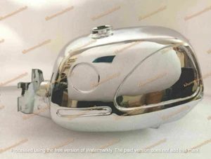 New Zundapp Ks 50 517 Super Sport C50 Ks 100 Chrome Fuel Petrol Tank - Picture 1 of 6