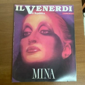 IL VENERDI' di Repubblica - 9 Dicembre 1988 n.51 Mina - Imagen 1 de 1