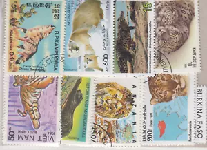 ANIMALS - 50 DIFFERENT TOPICS STAMPS!!! FREE SHIPPING - Picture 1 of 1