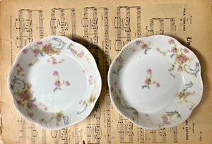 Set of 2 Vintage Haviland Limoges “Princess” Berry Bowls 5.25” Cottage Style - Picture 1 of 3