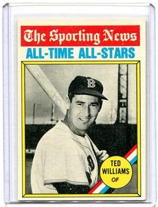 1976 Topps Baseball Card Ted Williams ALL STAR HOF Boston Red Sox NR MT # 347 - Picture 1 of 1