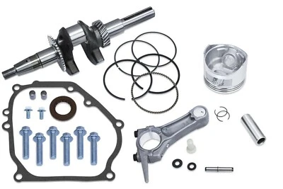 KIT DE RODILLOS GENERADOR CON CIGÜEÑAL LARGO ANILLOS DE PISTÓN CON VARILLA SE ADAPTA A HONDA GX340  Foto 1 de 2