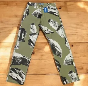 Market Jeans Talus Work Pants Mens Size 28x31 Green Heavy Hip Hop Streetwear  - Picture 1 of 8