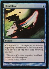 Mind Bend FOIL 10th Edition PLD Blue Rare MAGIC MTG CARD (ID# 246231) ABUGames