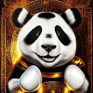 NFT Art 1/1 BOXING PANDA - Polygon (Matic) Listed On Opensea - Picture 1 of 1