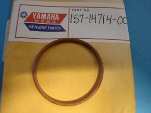 NOS Yamaha Muffler Joint Gasket 1967 YM2 Big Bear Scrambler 305 157-14714-00 - Picture 1 of 1