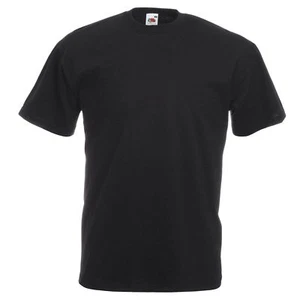 T-Shirt FRUIT OF THE LOOM ADULTO UNISEX COLORI rosso/nero/blu/bianco - Foto 1 di 8