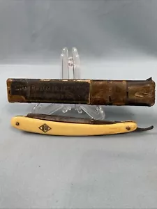 Vintage Puma Straight Razor With Union Razor Cutlery Co. Box - Picture 1 of 24