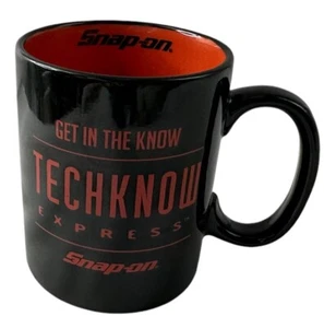 Snap On Tools Get In The Know Techknow Express Coffee Cup Mug  Vintage - Picture 1 of 24