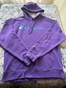 Champion Authentic Athletic Wear Herren Pullover Hoodie Sweater Lila Gr. US L - Bild 1 von 4