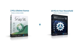 Ashampoo Snap 14 Record screen images or videos WinOptimizer 18 On Up To 10 PCs - Picture 1 of 5