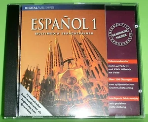 Espanol 1: Multimedia Sprachtrainer - Grammatiktrainer (PC Software) - Bild 1 von 3