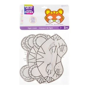 Máscara de tigre de papel Foamies®: hace 3 - Imagen 1 de 1