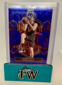 2023-24 Mosaic Jakob Poeltl #116 Blue Disco/85 Prizm Toronto Raptors SSP - Imagen 1 de 2