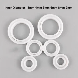 Mini POM Plastic Deep Groove Ball Bearing Inner Dia 3/4/5/6/7/8/9mm Various Size - Picture 1 of 7