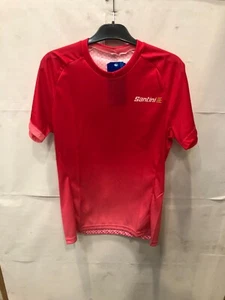 SANTINI WOMENS WATT TECHNICAL SHORT SLEEVE TEESHIRT - SMALL - Picture 1 of 9