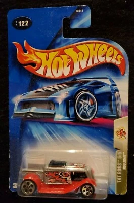 HOOLIGAN #122 / 2004 Unopened Hot Wheels TAT RODS Race Car - Image 1 of 3