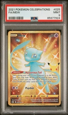 Pokémon Celebrations 2021 #025 arte completo/nuevo PSA 9 Foto 1 de 3