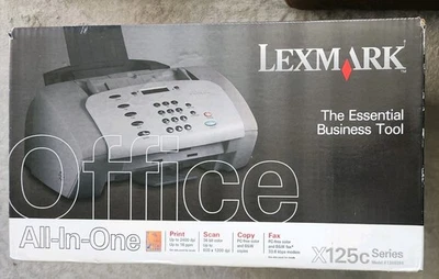 Lexmark X125c All-in-One Printer Fax Scan Copy NIB - Image 1 of 4