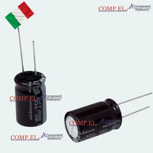 CONDENSATORE ELETTROLITICI 100uF 250V 105°c 16x25mm LONG LIFE NICHICON - Imagen 1 de 1