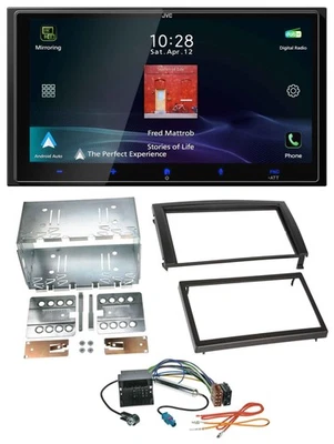 JVC USB Bluetooth 2DIN DAB MP3 Autoradio für Skoda Fabia 6Y Facelift 2004-2007 Q - Bild 1 von 4