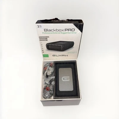 Glyph Technologies 3TB Blackbox PRO 7200 rpm USB-C 3.1 External Hard Drive - Image 1 of 3
