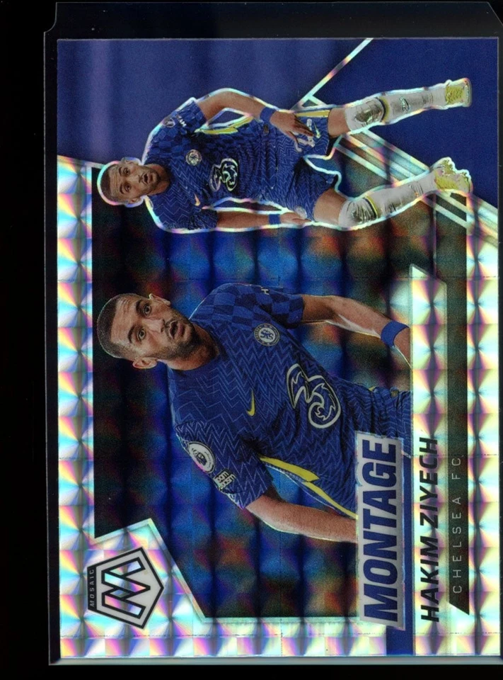 2021-22 Panini Mosaic Premier League #1 Hakim Ziyech Montage Mosaic - Image 1 of 2