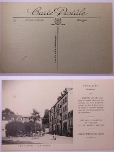 Vintage Postcard Pont-Aven Hotel Julia Finistère France - Picture 1 of 1