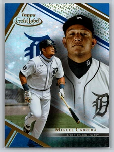 Miguel Cabrera 2021 Topps Gold Label Class 1 Blue /150 #85 Detroit Tigers - Bild 1 von 2